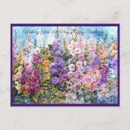 Saludo con tarjeta postal de Hummingbird Heaven Ho