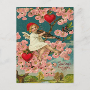 Saludo de la tarjeta del día de San Valentín