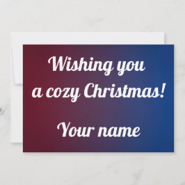 Saludo de Navidad festivo