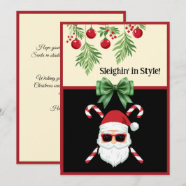 Saludo de Navidad personalizado "¡Arrastrando en E