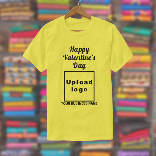 Saludo de San Valentín de negocios en camiseta ama