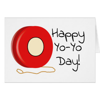 Saludo del día de Yo-Yo
