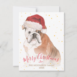 Saludo del propietario del navidad Dog Merry Masco