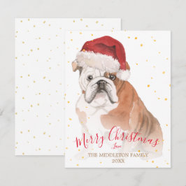 Saludo del propietario del navidad Dog Merry Masco
