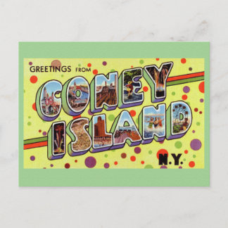 Saludo desde la postal de CONEY ISLAND en Nueva Yo