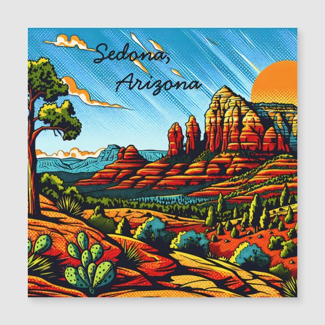 Saludo desde Sedona, Arizona (Anverso)