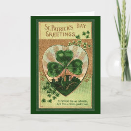 Saludo por el Día de San Patricio - Tarjeta