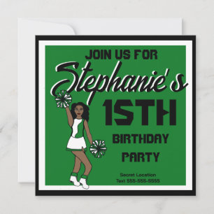 Saludo verde #1 Invitación