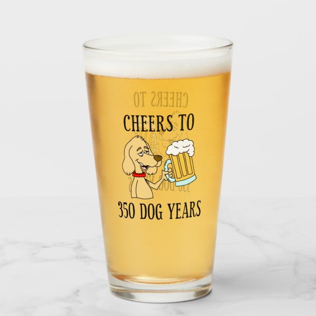 Saludos a 350 años de perro 50 cumpleaños (Anverso (lleno))