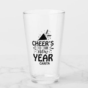 Saludos a la Copa de Vidrio Personalizada de Año N