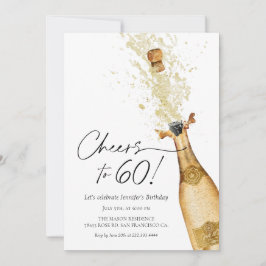 Saludos a la invitación a la foto del 60 aniversar