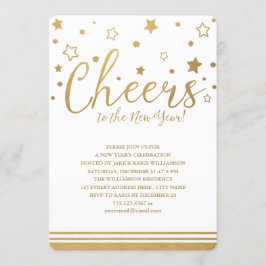 Saludos a la invitación de Año Nuevo