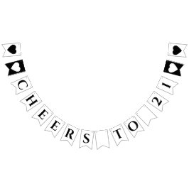 Saludos a las elegantes banderas de racimo de 21 a