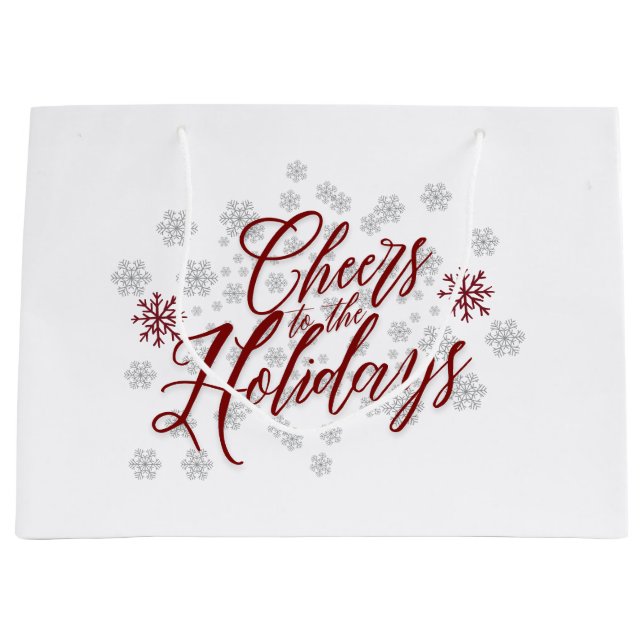 Saludos a las vacaciones - Elegante bolsa de regal (Anverso)