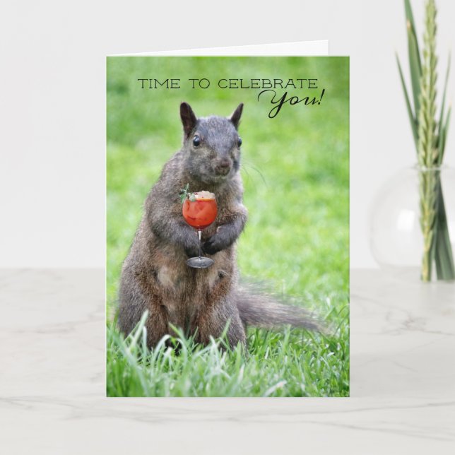 Saludos a su tarjeta de cumpleaños (Anverso)