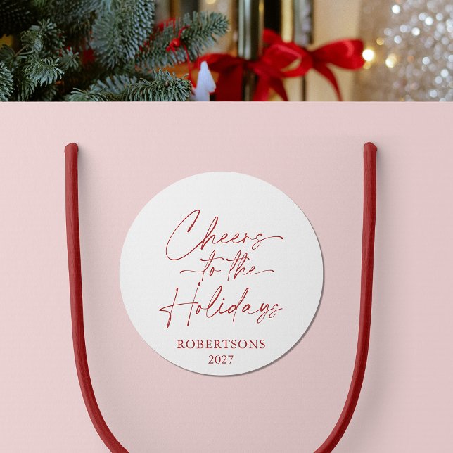 Saludos al Pegatina festivo de vacaciones (Subido por el creador)