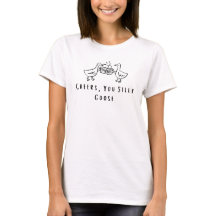Saludos, Camiseta Funny Goose Ganso Tonto