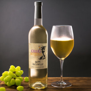 Saludos con etiqueta de vino personalizado dan tes