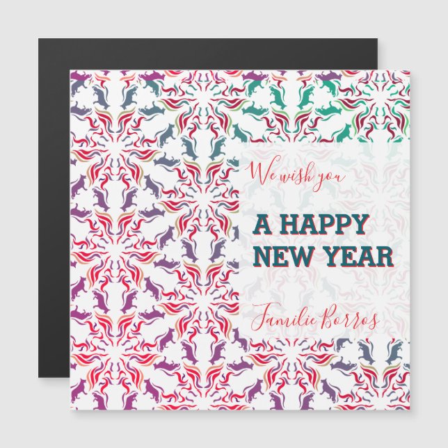 Saludos con perros pastor alemán (Anverso/Reverso)