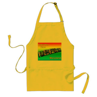 Saludos de Frederick que cocina el delantal