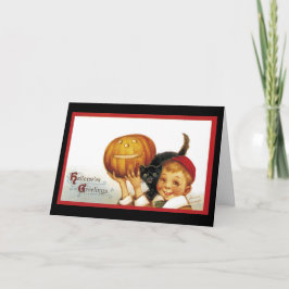 Saludos de Hallowe’en - Tarjeta