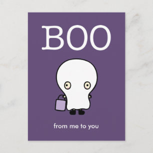 Saludos de Halloween para los niños postales