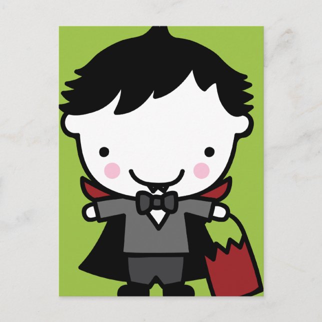 Saludos de Halloween para los niños postales (Anverso)