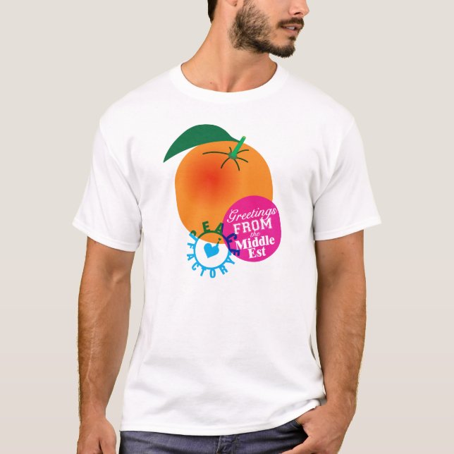 Saludos de la camiseta de Oriente Medio (Anverso)