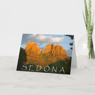 Saludos de la tarjeta 4506 de Sedona