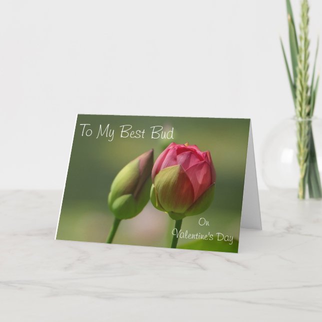 Saludos de la tarjeta del día de San Valentín para (Anverso)