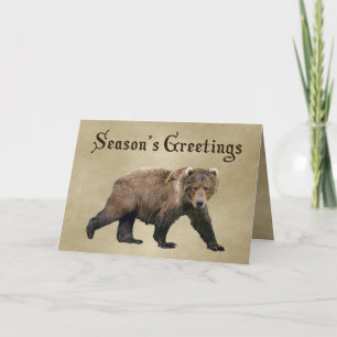 Saludos de la Temporada - Tarjeta de Navidad del O