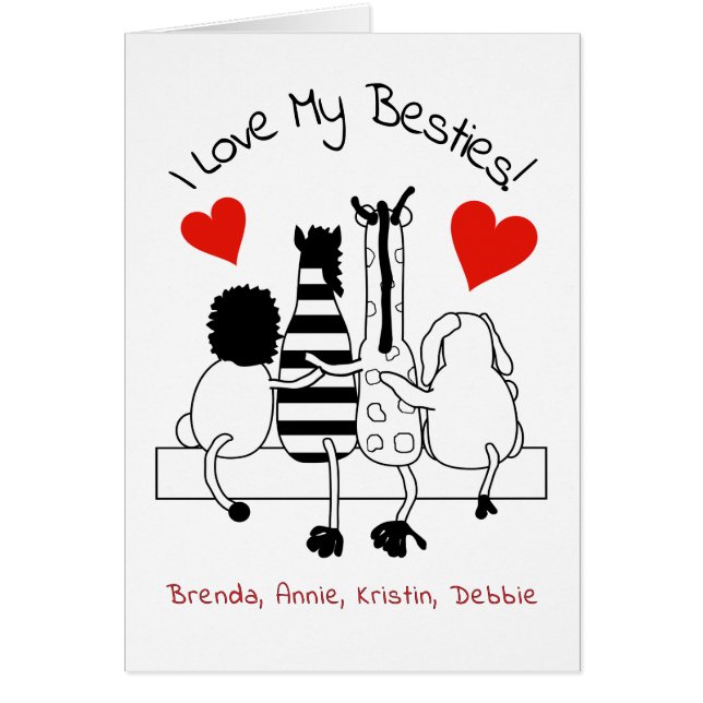 Saludos de los mejores amigos (Frente)