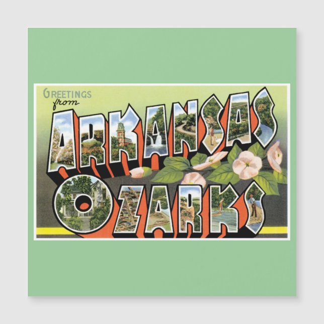 ¡Saludos de los Ozarks! (Anverso)