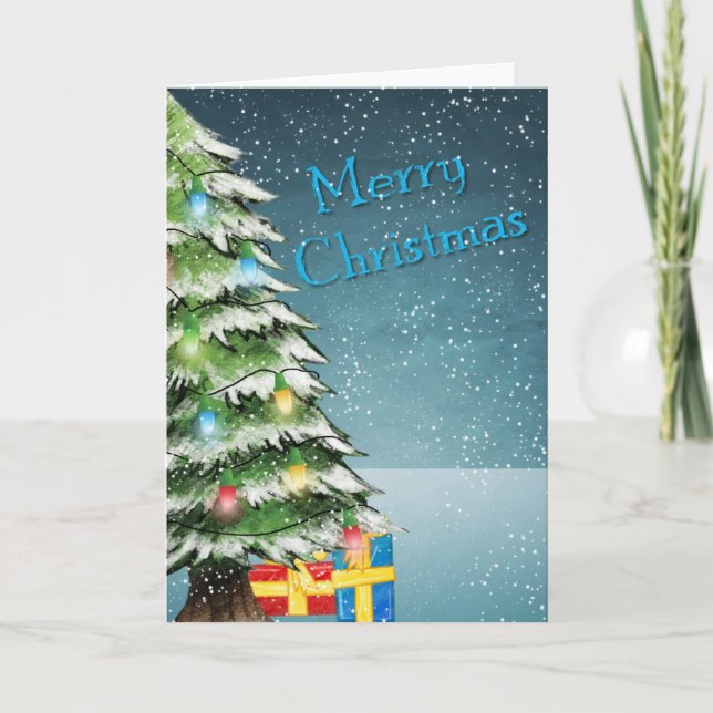 Saludos de Navidad (Anverso)