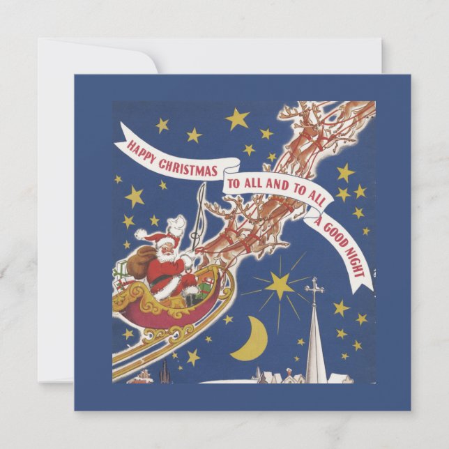 Saludos de Navidad (Anverso)