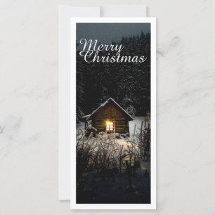 Saludos de Navidad con Casa de Bruja