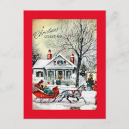 Saludos de Navidad desde un Sleigh