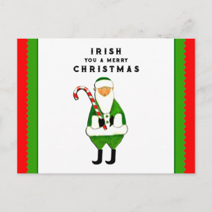 Saludos de Navidad irlandeses