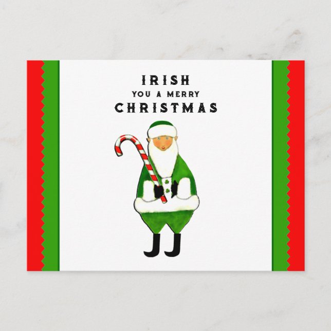 Saludos de Navidad irlandeses (Anverso)