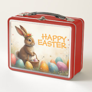 Saludos de primavera del conejo de Pascua
