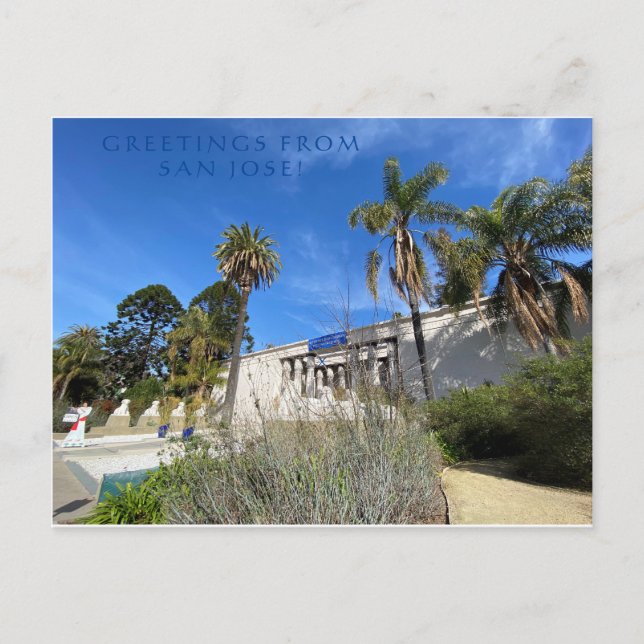 ¡SALUDOS DE SAN JOSÉ! POSTAL (Anverso)