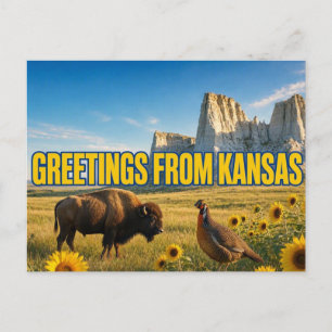 Saludos de Tarjeta Postal