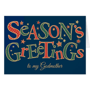 Saludos de temporada a la madrina Polkas Verde Roj