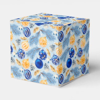 Saludos de temporada Caja de Favor de Ornamento
