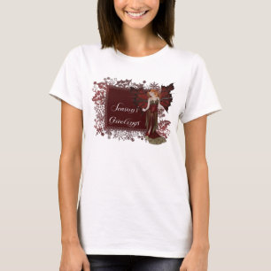 Saludos de temporada, hadas oscuras - camiseta de 