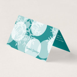 Saludos de temporada - Tarjeta plegable de vacacio