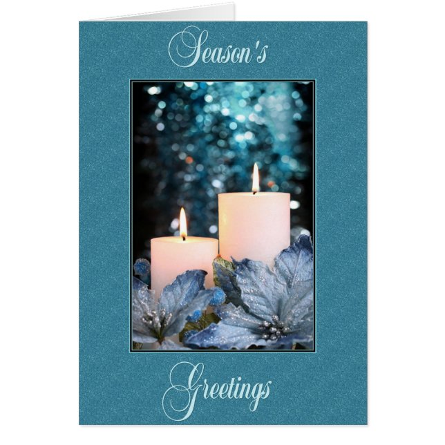 Saludos de White Candles Seasons (Frente)