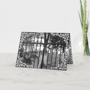 ¡Saludos del cementerio! - Tarjeta de felicitación