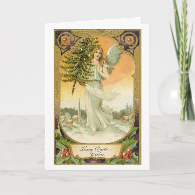 Saludos del navidad del Victorian (Anverso)