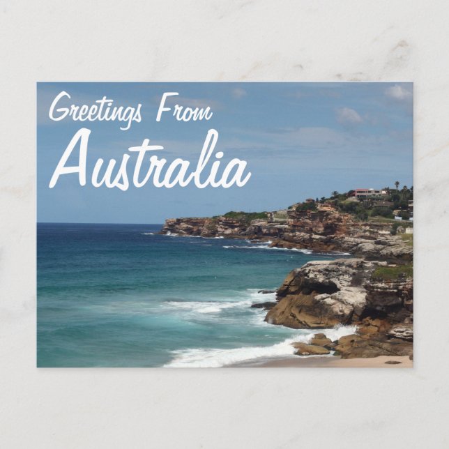 Saludos desde Australia Postal (Anverso)